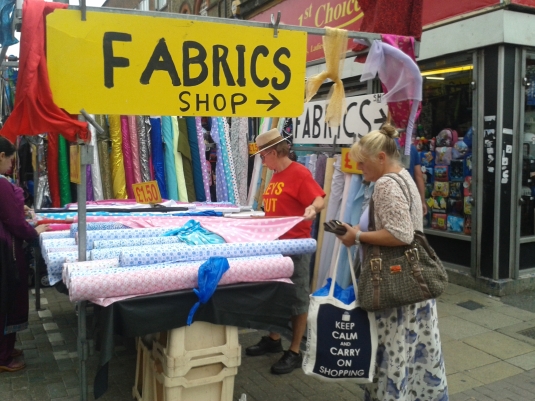 Fabrics Stall